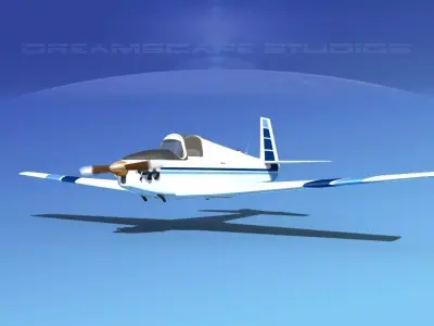 Mooney M-18 Mite V11 3D model