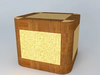 Office corner 3D model