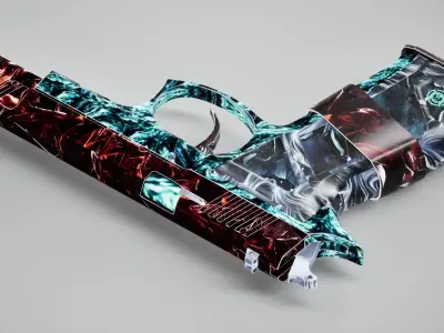 Revenge Vulcano Low-poly 3D model