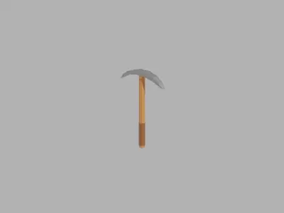 Weapons and tools mediveal pack for UE4 Free low-poly 3D model