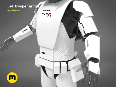 Jet Trooper full armor 3D print model