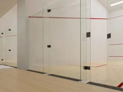 Double Squash Court 3D model