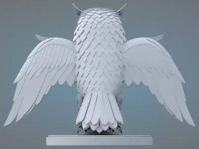 High-Detail Fantasy Sculpture PM-29 3D print model