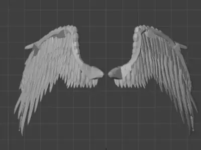 Archangel Wings 3D model