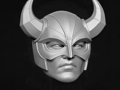 Mighty Bomb Jack 3D Printable Files for Action Figures 3D print model