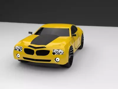 rhino car Free 3D model