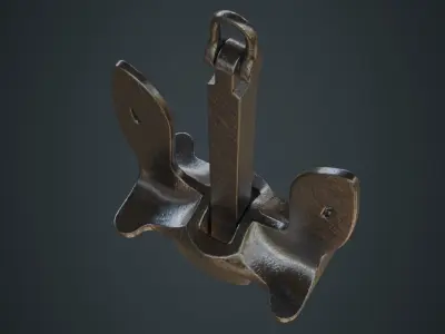 Anchor 1A Low-poly 3D model