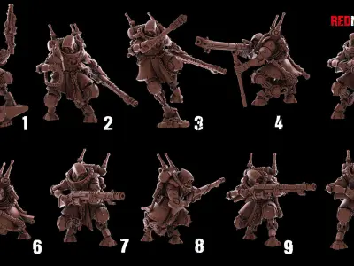 Tech Rangers - Omniforge 3D print model