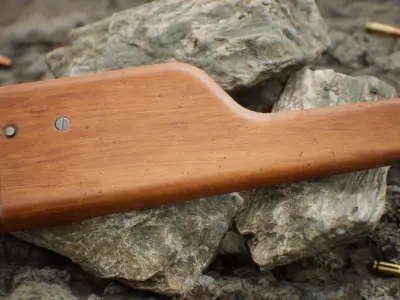 RED 9 Mauser Low-poly 3D model