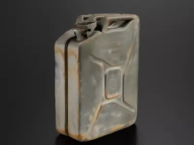 Military Fuel Can 06 3D print model