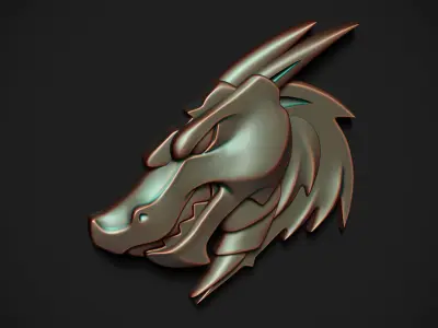 Dragon Relief Free 3D print model