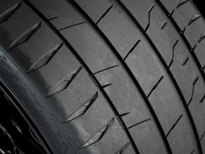 Continental Sport Contact 7 305 30 R20 3D model