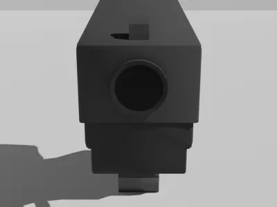 Glock-17 Low Poly FBX AND BLENDER Files READ DESCRIPTION Free low-poly 3D model