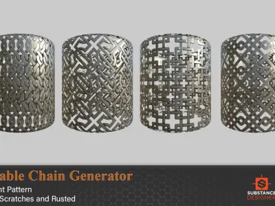 Repeatable Chain Generator 3D model