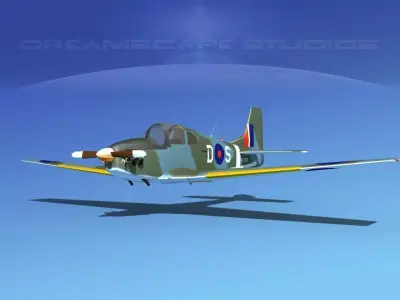 Johnston A-51A V09 3D model