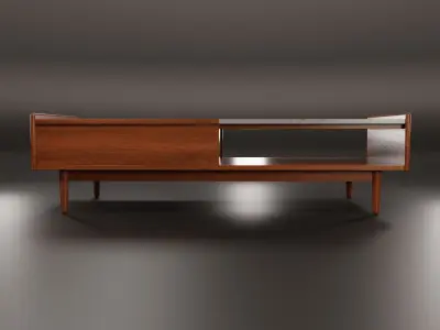 Coffee Table No1 Free low-poly 3D model