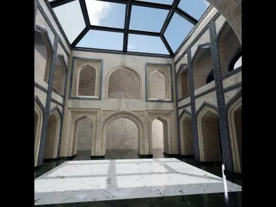 historic palaces 3D model