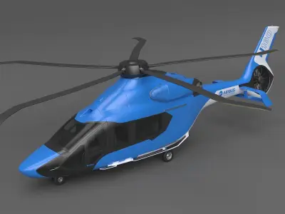 Airbus Helicopter H160 2022 3D model