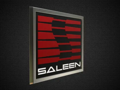 saleen logo 3D model