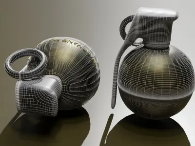 Making 3D PUBG Grenade In Blender  3D model