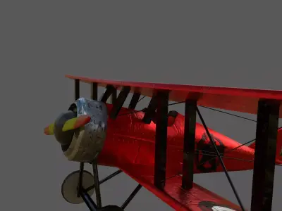 E1 Plane 3D model
