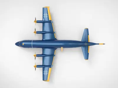 Lockheed P-3 Orion 3D model