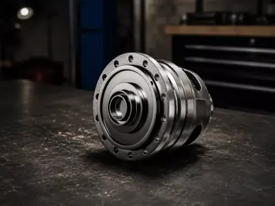 Performance Limited Slip Differential Model 3D model