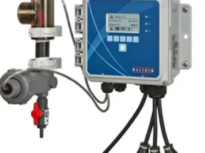 Walchem W100 conductivity pH ORP Disinfection controller 3D model