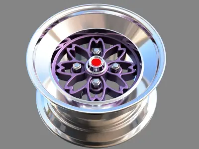 Hayashi Sakura rim 3D model