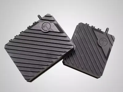 KxM Kinesis Expansion Module Tomahawk Low-poly 3D model