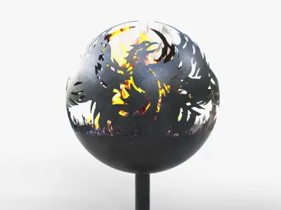 fireplace  phenix 3D model