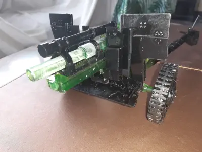 M2A1 105mm HOWITZER scale 1-16 3D print model