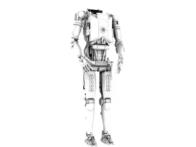 Hightop Droid 3D model