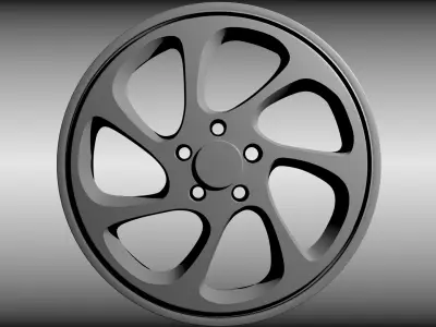 Generic rim 3D model