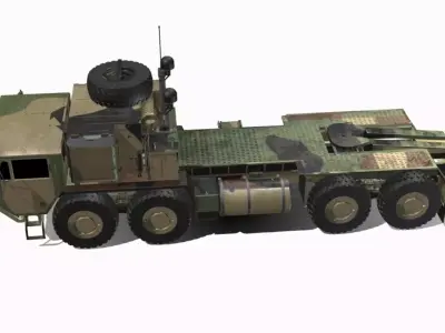07157 M983 HEMTT M901 MIM 104F PATRIOT Low-poly 3D model