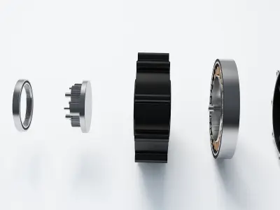 Intelligent Electrical Appliance Motor 3D model