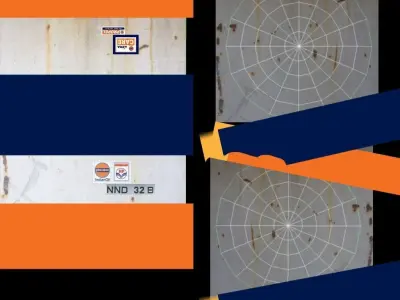 Indian Oil tank Low-poly 3D model