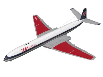de Havilland DH106 Comet MkIVB 3D model