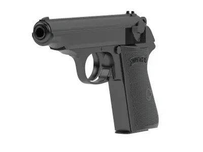 Walther PP PEG Model 48 3D model
