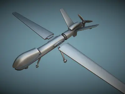General Atomics MQ-9 Reaper - 3D Printable Model 3D print model