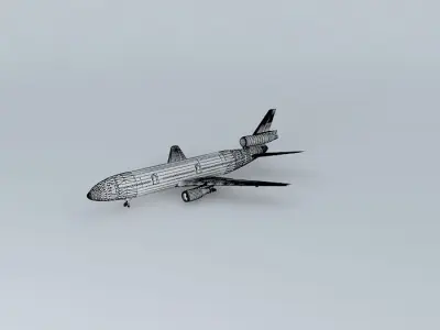McDonnel Douglas D1030 Free 3D model