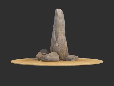 Rock V40 3D model