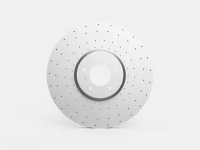 Brake rotor disk model 3 3D model