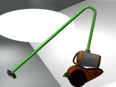 Dust collector 3D model