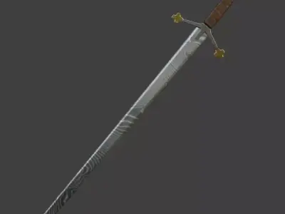 Scottish Claymore 3D model