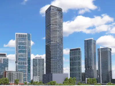 The King Blue Condominiums V1 3D model