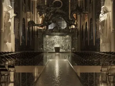 The Lodge - Arnold Render 3D model