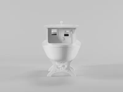 Fishing boat Free 3D print model