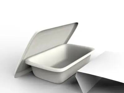 Food Container 3D model