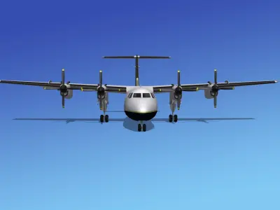 Dehavilland DHC-7 Dreamscape 3D model